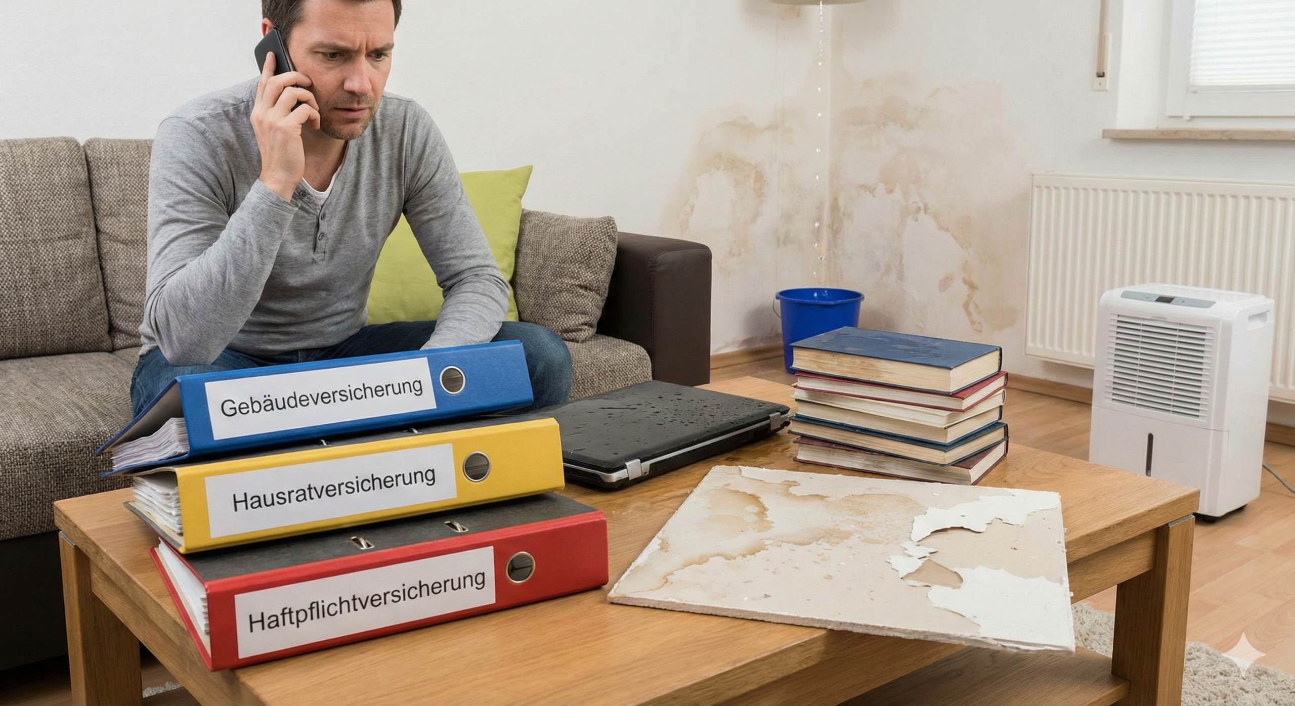 Welche Versicherung zahlt bei Wasserschaden – Überblick Gebäude, Hausrat, Haftpflicht